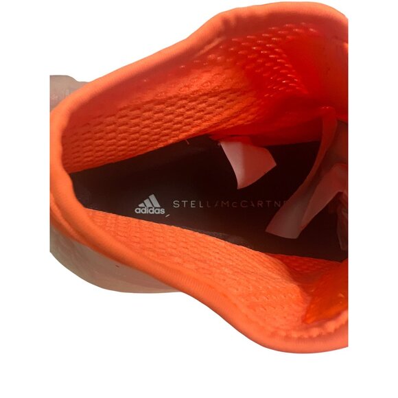 Adidas Bright Orange Stella McCartney Ultraboost 21 Running Shoes - Picture 9 of 11